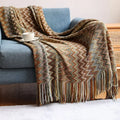 CasaLoom Boho Blanket with Fringes