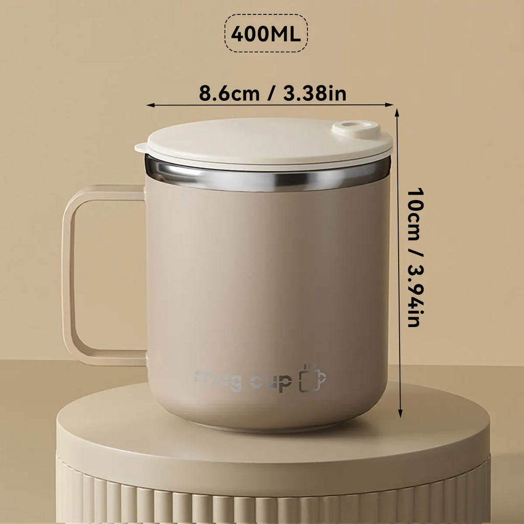 Insulated Stainless Steel Coffee Cup with Lid