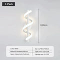 Moderne LED-Wandleuchte