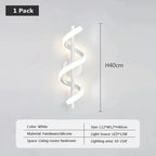 Moderne LED-Wandleuchte