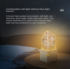 Wiederaufladbare 3D-LED-Wandleuchte