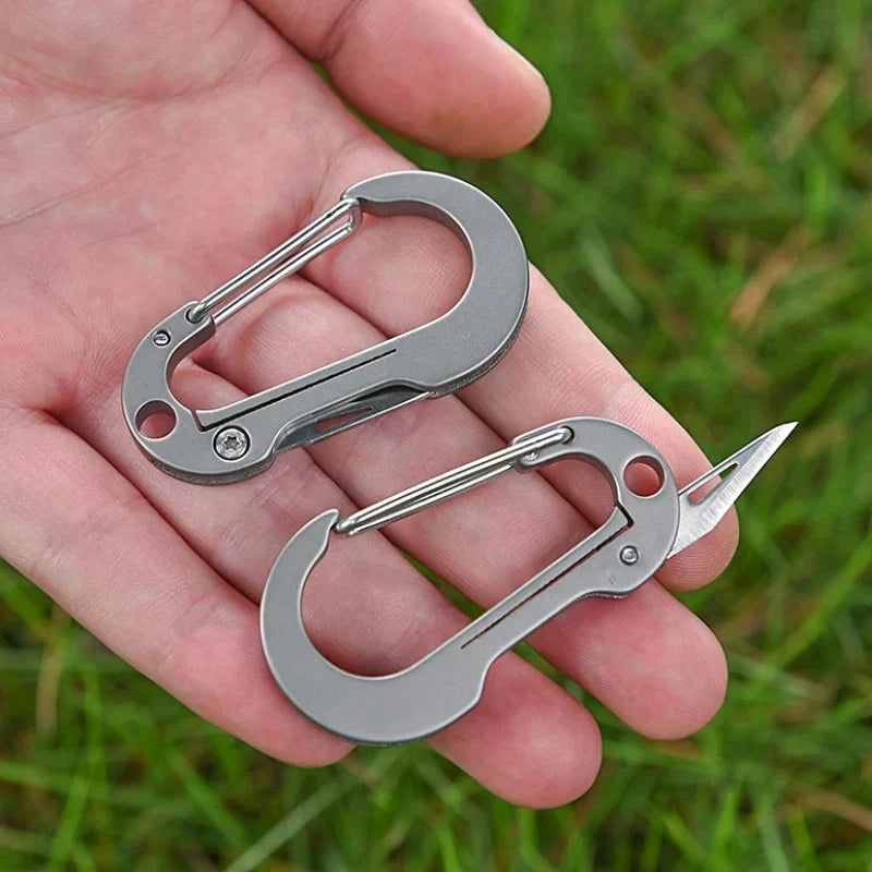 Titanlegierung EDC Multi-Tool Schlüsselanhänger-Messer