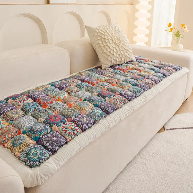 Bohemian Style Cotton Couch Pad