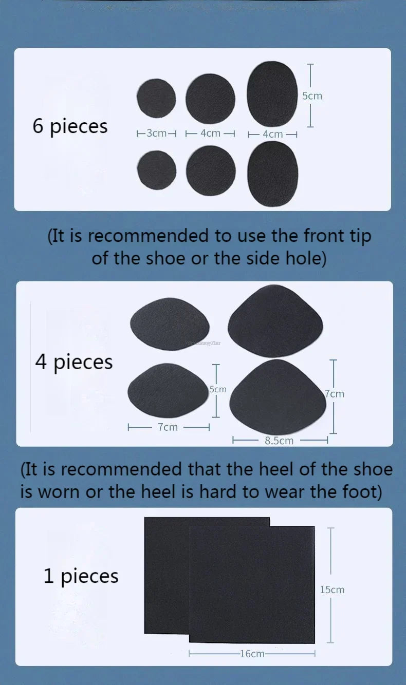 Selbstklebendes Schuh-Reparaturpflaster