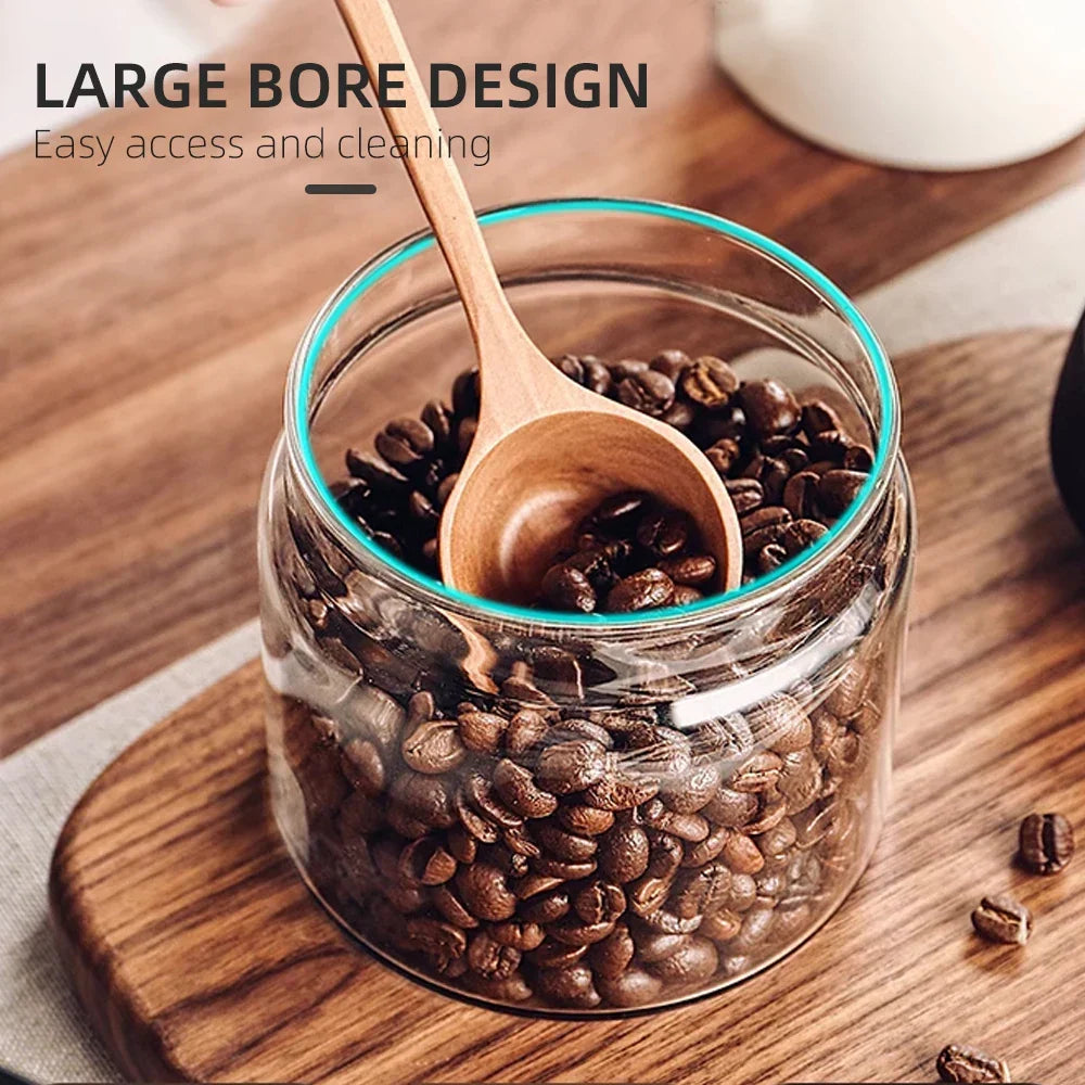 Vacuum Storage Jar Made of Borosilicate Glass