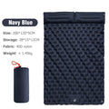 Tragbares aufblasbares Campingbett mit integriertem Kissen