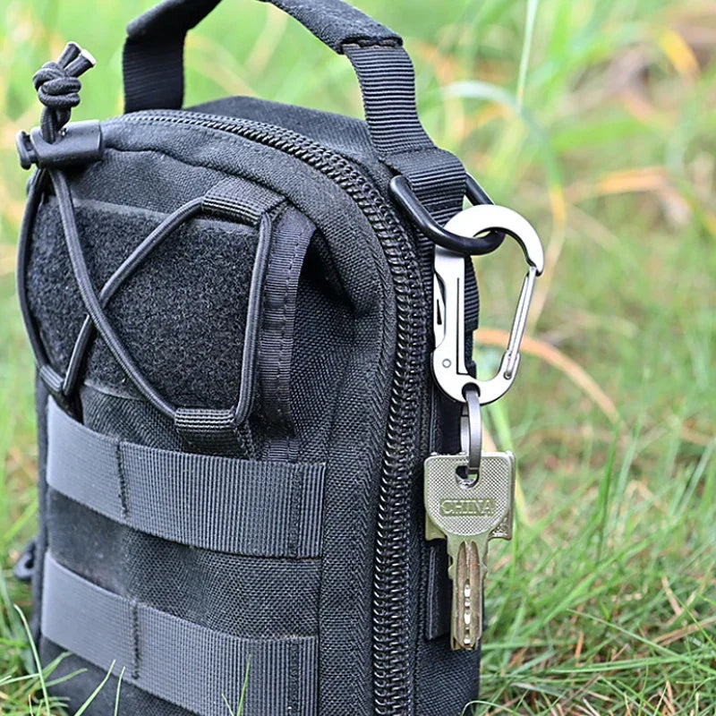 Titanlegierung EDC Multi-Tool Schlüsselanhänger-Messer