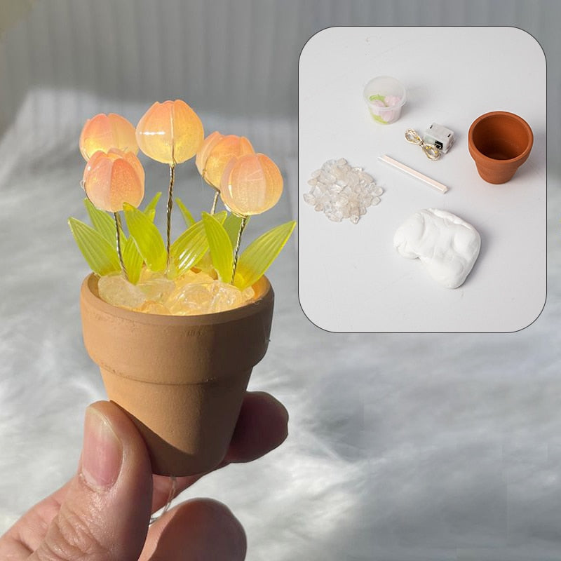 DIY-Nachtlicht Rose