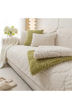 Ästhetischer Sofaüberzug im Nordic-Stil