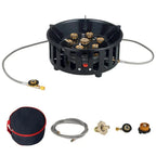 7-Core Portable Camping Gas Stove with Electronic Ignition – Kael