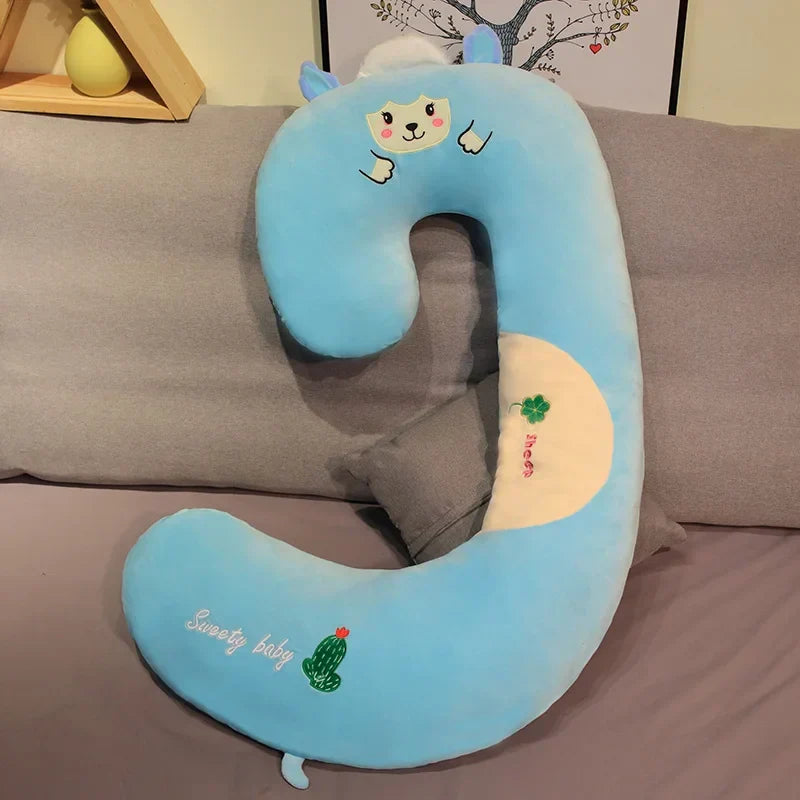 Übergroßes Kuschelmonster-Plüschkissen