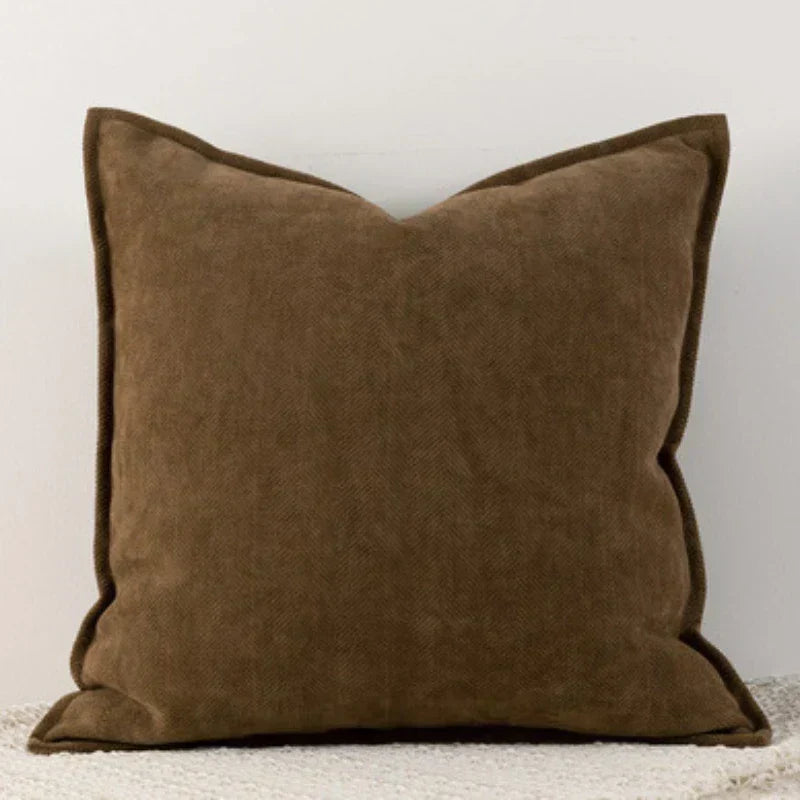 Weicher Chenille-Kissenbezug – Elegant & Gemütlich