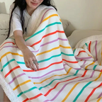 Stripe Sofa Throw