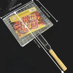 Grillaro BBQ Basket – Foldable & Non-Stick