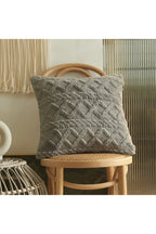 Geometric Plush Sofa Pillow Cover