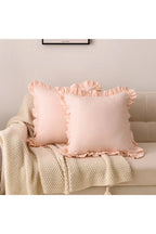 Solid Ruffle Pillowcase
