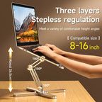 360-Degree Rotating Portable Notebook Holder