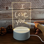Kreative Notiztafel-LED-Tischleuchte