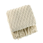 Nordic Style Knitted Blanket