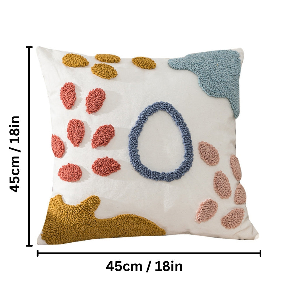 Colorful Dot Pattern Cushion Cover