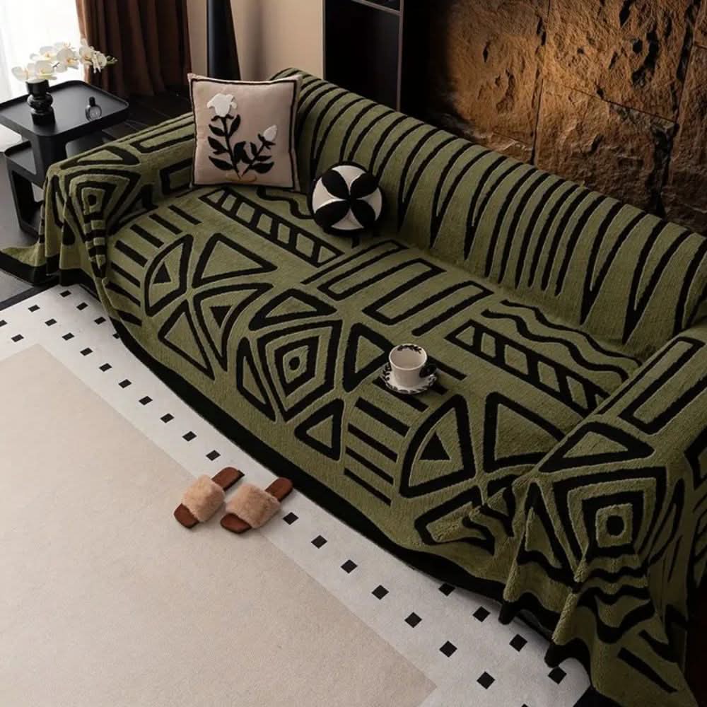 Microfiber Non-Slip Sofa Cover