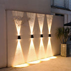 Solar Wall Lamp with Automatic LED Outdoor Lighting