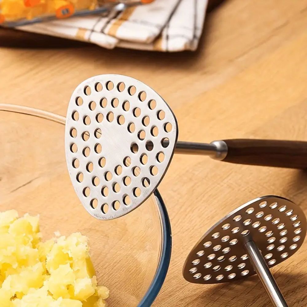 PureGrip Stainless Steel Potato Masher