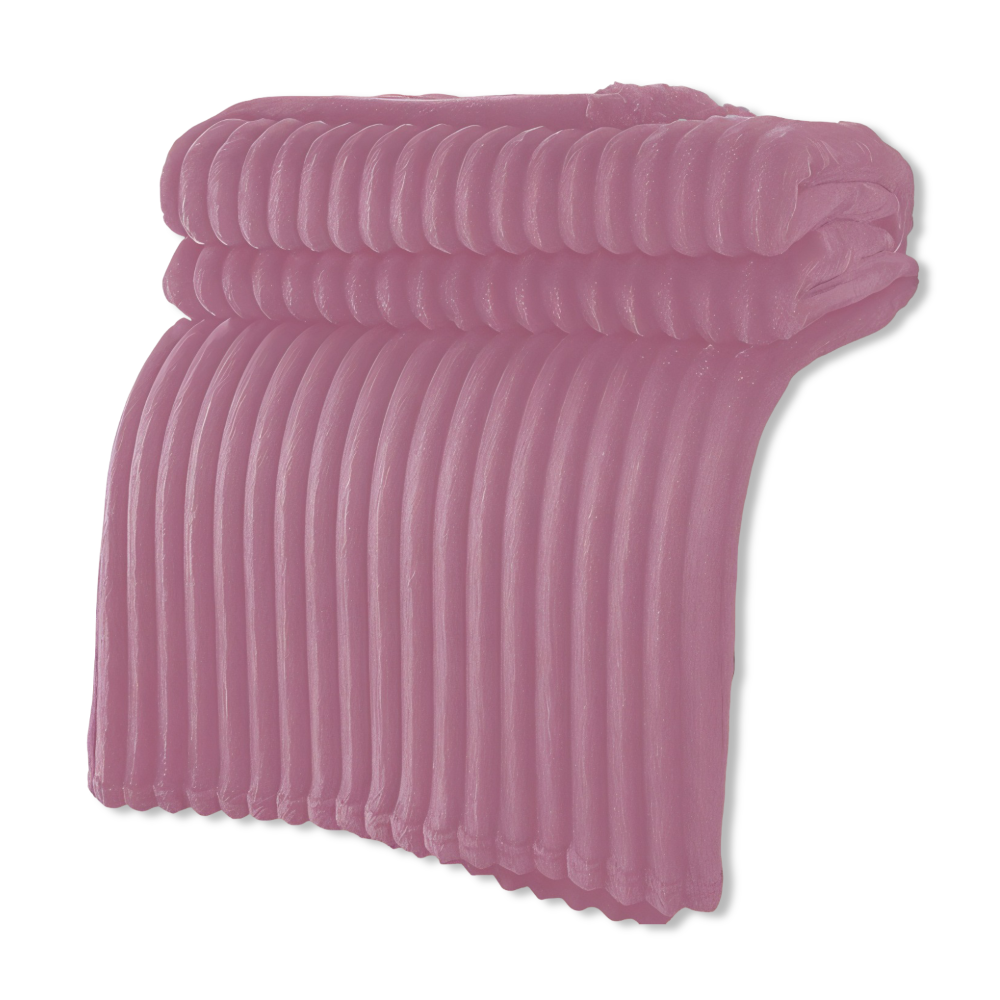 CosyLoom Plaid Soft Ribbed Fleece Blanket