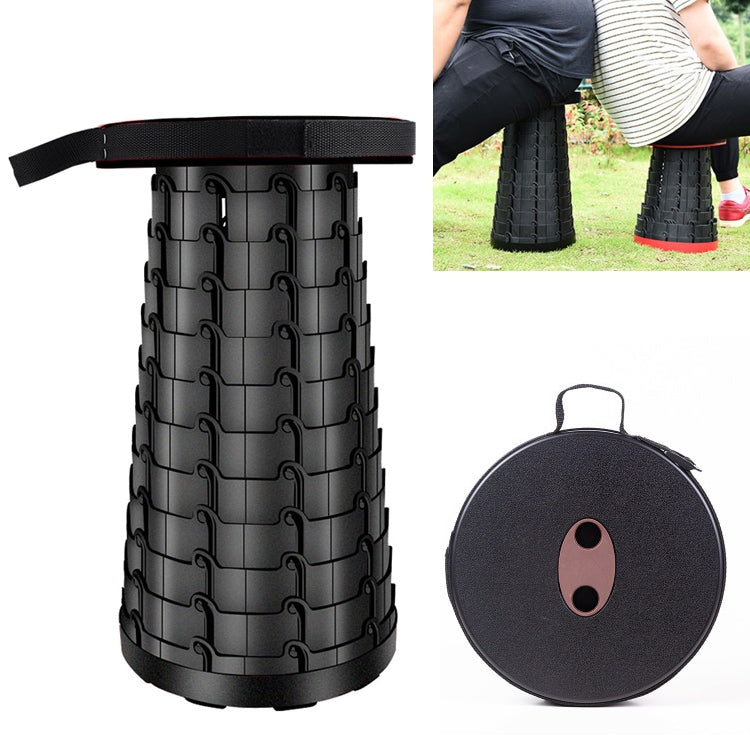 Outdoor Portable Folding Telescopic Plastic Stool
