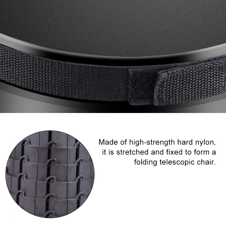 Outdoor Portable Collapsible Telescopic Plastic Stool
