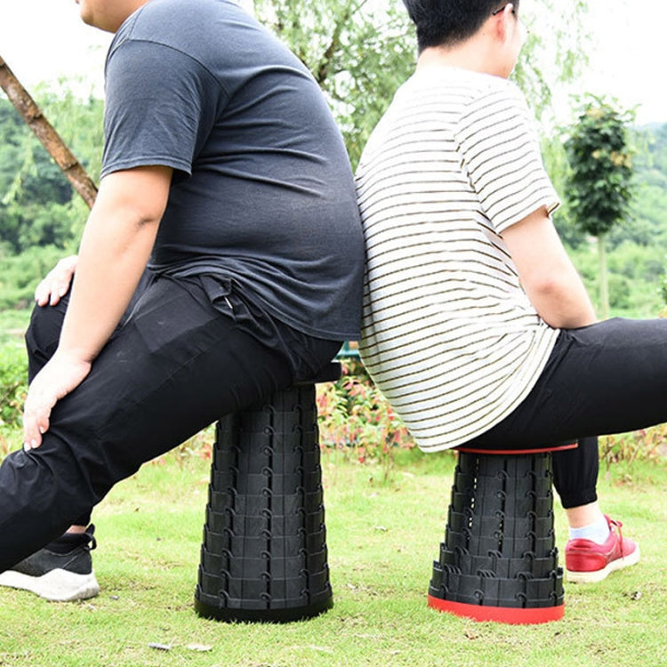 Outdoor Portable Collapsible Telescopic Plastic Stool