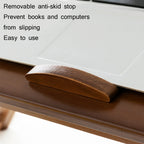 Foldable Height Adjustable Bamboo Laptop Table