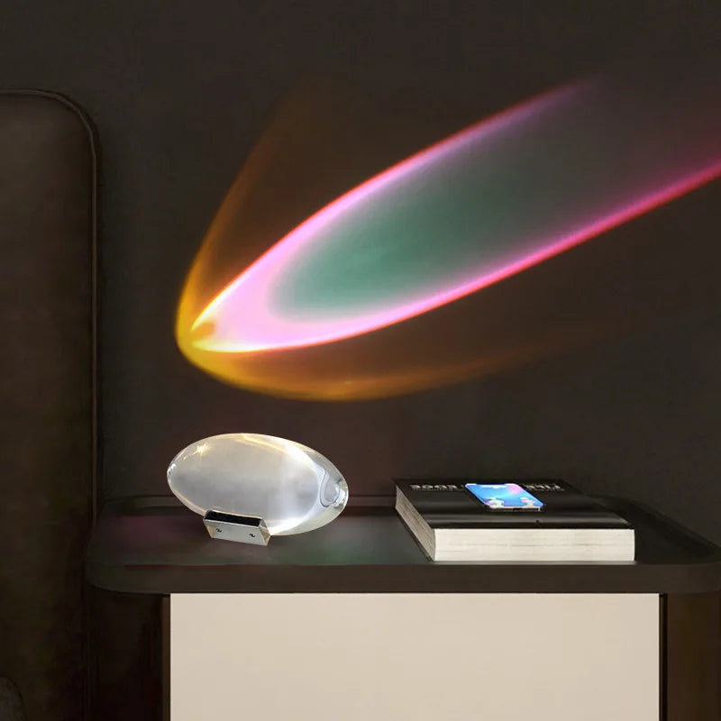 Crystal LED Table Lamp "Eye of the Sky"