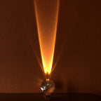 Crystal LED Table Lamp "Eye of the Sky"