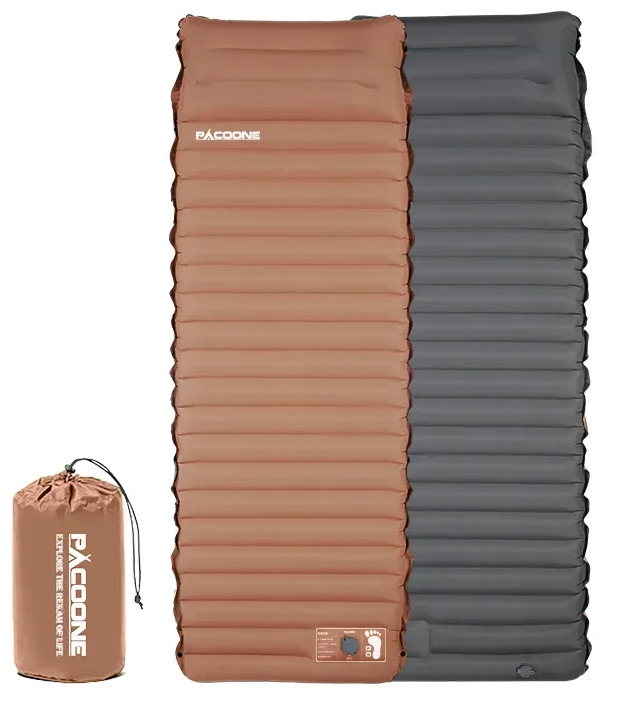 Ultralight Self-Inflating Camping Mattress with Built-in Pump