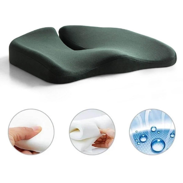 Ergonomic Memory Foam Seat Cushion