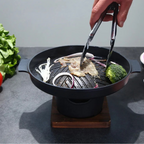 GrillMaster Pro - Stilvoller tragbarer Grill für den Außenbereich
