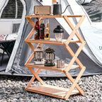 Collapsible Wooden Rack