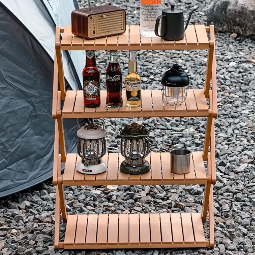 Collapsible Wooden Rack