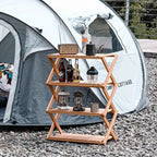Collapsible Wooden Rack