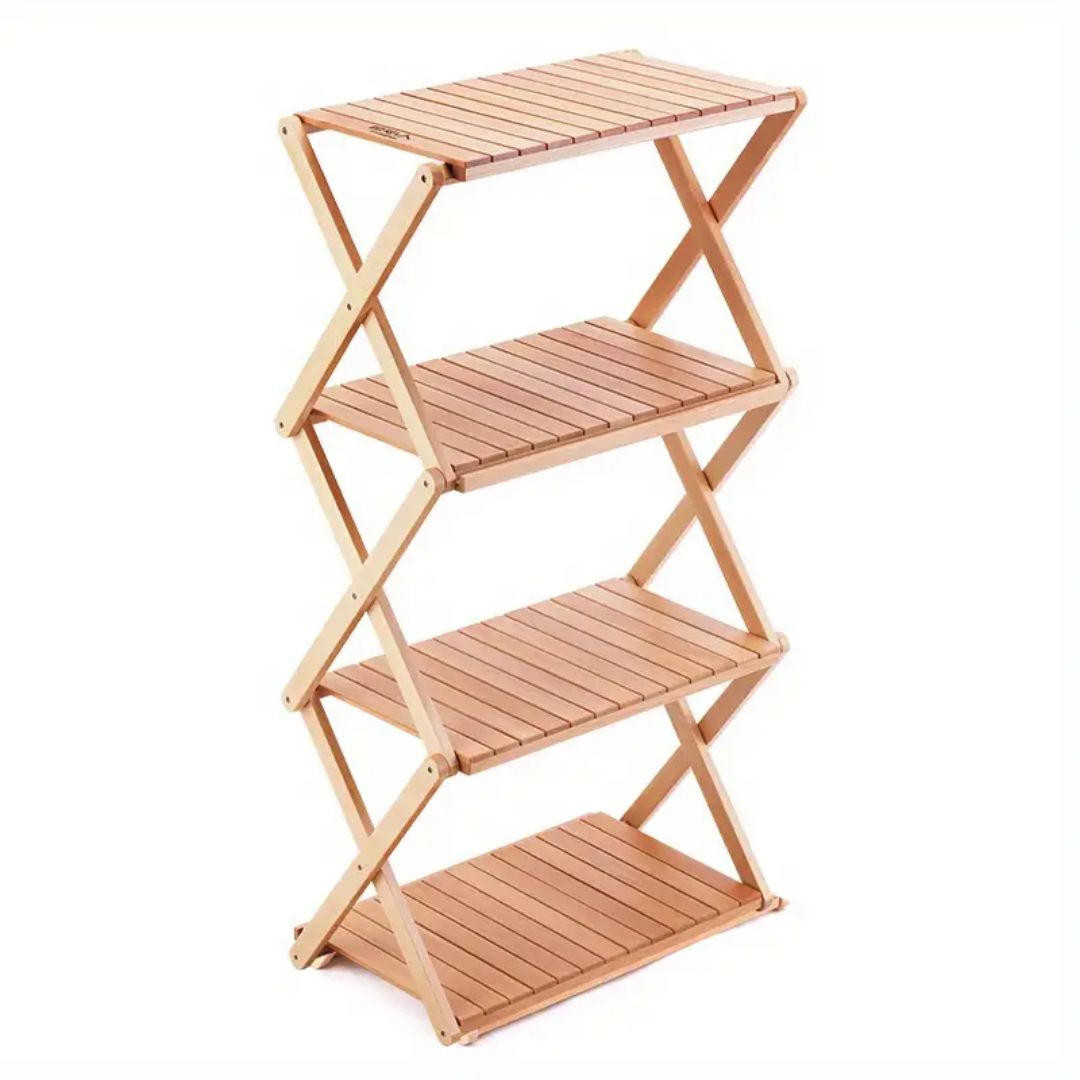 Collapsible Wooden Rack