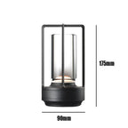 Clary LED kabellose Retro-Metall-Bar-Schreibtischlampe