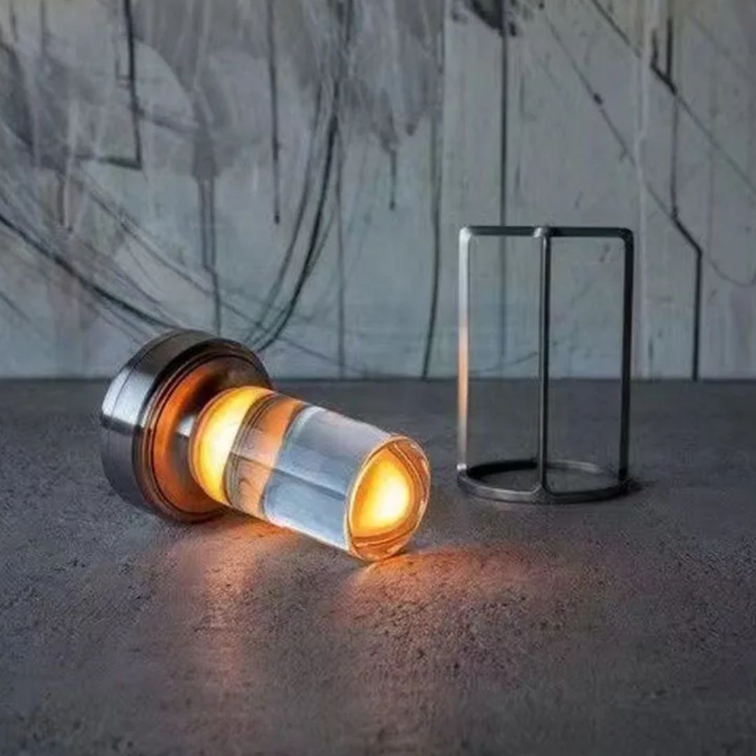 Clary LED kabellose Retro-Metall-Bar-Schreibtischlampe