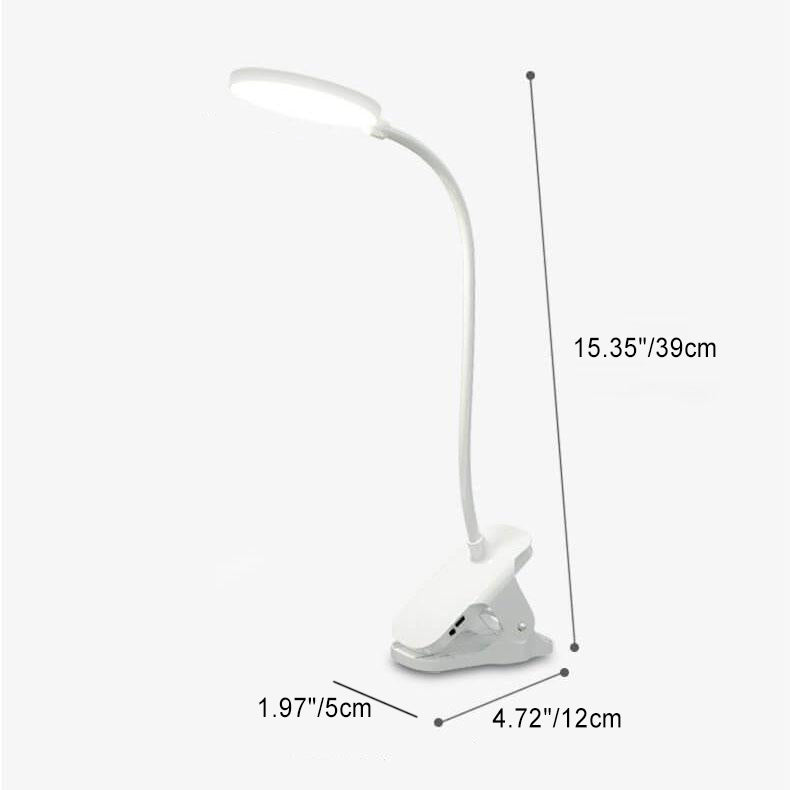 Simple LED Clip Desk Lamp