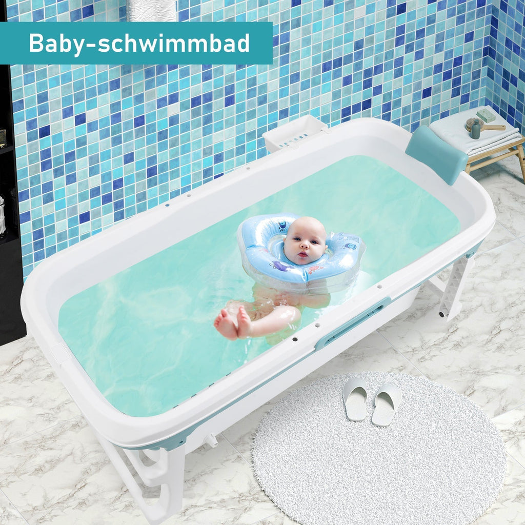 Faltbare Badewanne mit Abdeckung