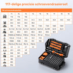 Präzisions-Schraubendreher-Set, 117-teilig
