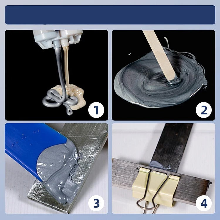 Hochtemperatur-wasserfester Metallreparaturkleber