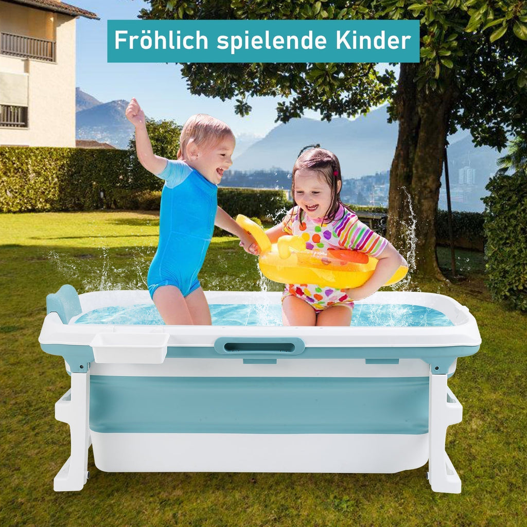 Faltbare Badewanne mit Abdeckung