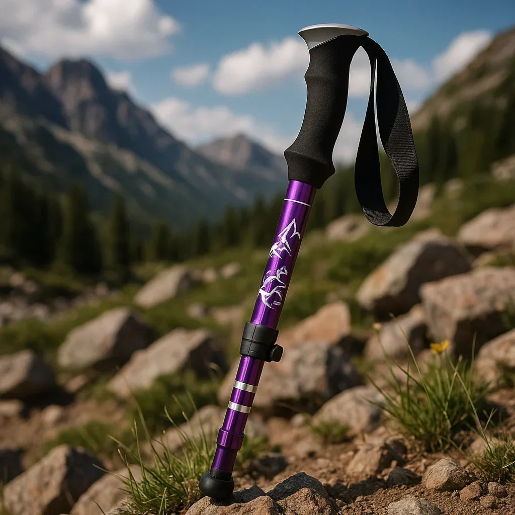 Faltbarer Trekkingstock – Leichte Aluminiumausführung