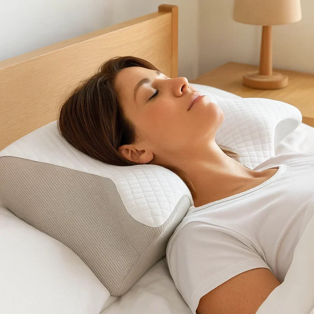 Ergonomisches Kopfkissen für erholsamen Schlaf